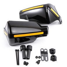 오토바이 보호 장비 방풍 핸들바 핸드가드 핸드 가드 핸들 보호대, 기본