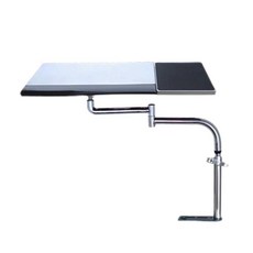 조수석 테이블 책상 카시트 접이식 트레이 차량용 팔길이40 실버+830W, D. 604 단일 레이어