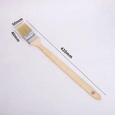 긴 손잡이 엘보 해양 페인트 브러시 원목 혼합 돼지 털 벽 페인팅 청소 도구, 1개, 3. style 3