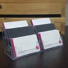 DUGNMARKT 6단 명함꽂이 스탠드형, 1개, 상세페이지 참조