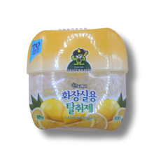산도깨비 화장실용 탈취제 레몬향, 300g, 1개