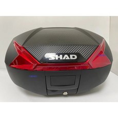 SHAD SH-47 西班牙 47公升 漢堡箱 附卡夢上蓋 快拆 後行李箱, 不加靠背