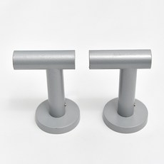 녹등철물 모던 심플 퓨어 컬러 커튼 후크 후크 벽 후크 펀칭 벽 후크 커튼 수납, 시멘트 재 (하나의 가격), 1개