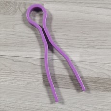 플라스틱 보빈클립 실클립 보빈클립 보빈클립 실밥빠짐방지 컬러 9색 선택가능, 밝은보라색(오래된4색), 1개