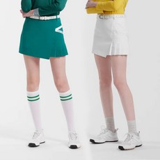 藍鯨高爾夫 PGA TOUR 不對稱褶裙 #1224402321（48綠／90白）