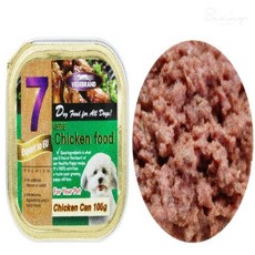 자깡몰 베게브랜드 사각캔 닭고기 100g 수제간식