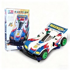 迷你四驅車 模型賽車跑車 馬達車 - 兒童益智玩具，體驗組裝樂趣與速度快感, 超星401衝鋒戰神, 1個