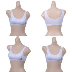 믿고사는잡화점 구름패턴 밴드형 주니어 1단계 스포츠 브라 스포츠속옷 여성속옷