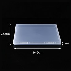 方形有蓋桌面收納盒, A4盒,30.6*22.4*2.3CM