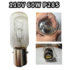 耀星照明 航海燈泡 鎢絲燈泡 24V 110V 220V 40W 60W P28S 耐震燈泡 船舶燈泡 清光, 1個, 110V 60W P28S
