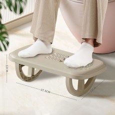 辦公室腳踏板 桌下踩腳凳 墊腳凳子 墊高 擱腳放腿搭腳神器 398GT01, 1個, 【搖搖款】舒緩腿部殭硬