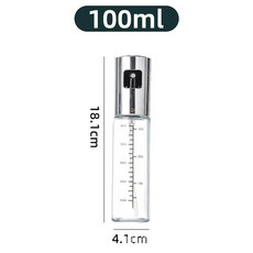 100ml 噴霧化玻璃食用油壺, 1套, 100L