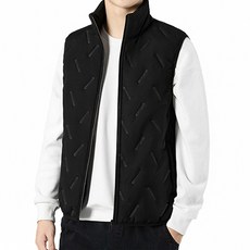 알로하모아 겨울 방한 조끼 남자 기모 패딩