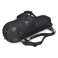 소프트백 알토 색소폰 케이스 배낭 학원 동호회 악기, 악어무늬 브라운, 1개