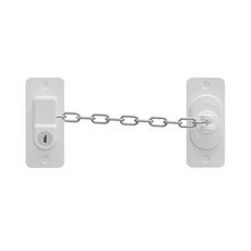 DFMEI 冰箱鎖防夾手兒童安全鎖衣櫃抽屜鎖釦寶寶多功能安全鎖嬰兒對開鎖, 白色:如圖