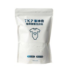 豪神奇植萃酵素洗衣粉 嬰幼兒洗衣粉 無石化成分 台灣製, 1個, 900ml