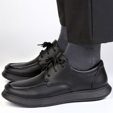 자히르 초경량 캐주얼 정장 하객 구두 맥도날드 알바 근무화 로퍼 벨크로 끈 3Type