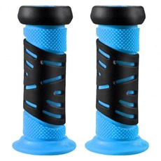 밸런스 자전거 핸들 커버 미끄럼 방지 고무 범용 스쿠터 핸드 그립 보호대 슬리브 액세서리, Sky Blue, 1개