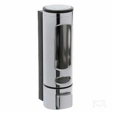Kinos 샴푸바디워시디스펜서벽부착 1구 벽걸이 물비누 디스펜서 실버 400ml