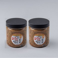 [2병] 한칼식품 땡초비빔된장 실속형 400g 만능소스 비법양념
