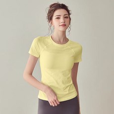 DESSO STORE 冰絲輕薄透氣運動上衣 女款短袖瑜伽健身服