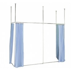 巴塞隆納伸縮屏風-L型防塵屏風(可當防疫隔離屏風), 1個