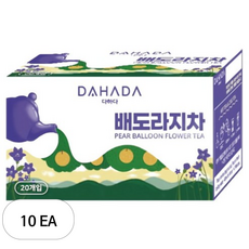 다하다 배도라지차, 1.2g, 20개입, 10개