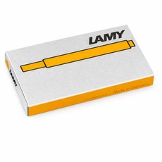 LAMY T10 만년필용 일회용 잉크 카트리지 5p, 망고, 1개