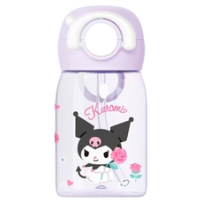 StarR 캐릭터 미러 미니 듀얼 드링크 콜드컵, 퍼플 악마, 1개, 320ml