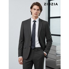 지오지아 남성 정장자켓 데일리 다크카키 미라클 수트 블레이저 출근룩 하객룩