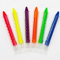 어린이 미술놀이 스틱형 파티 형광 물감 페이스 페인팅, 1g, 1ml