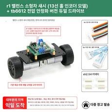 교육 밸런싱 로봇 키트 프로그래밍, 1개, R1 TB6612 전압 듀얼 드라이브