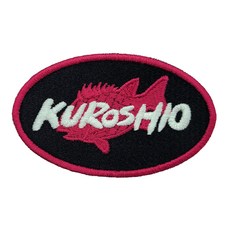 쿠로시오 KURO-WP002 리폼 패치 자수 봉제식 돌돔 핑크 와펜