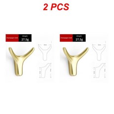 스탠드 미니 옷가게 행거 옷걸이 개 걸이용 행어 후크 합금 모자 황소 코트 뿔 욕실 옷 1 듀얼 주방 옷장 디자인의 3 벽걸이 가방 2 아연, Style C 2pcs