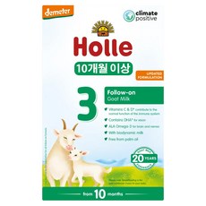 홀레 Holle 산양분유 3단계 10개월 400g, 1개