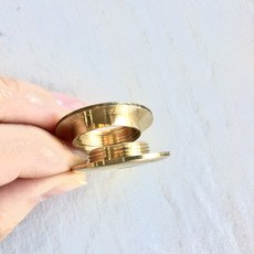나사형 아일렛 1쌍(낱개) / 5size / 스크류 뜨개질 가방 부자재 아일렛 도구필요없는, 28mm, 1개