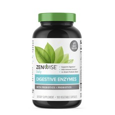 ZENWISE 酵素益生菌素食膠囊, 100顆, 1罐