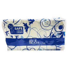 LIVI 優活 衛生紙 (100抽/包), 1包, 100張