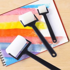 스펀지롤러 미술 롤링 어린이 가정학습 학원, 3종(1세트), 1개