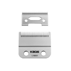 ECLATIS KBDS 전문 교체용 클리퍼 블레이드 정밀 2홀 조절 가능한 헤어 부품 Wahl 클리퍼용 5-STAR 스타 시니어 매직 클립 리플렉션 시니어 276882, 실버