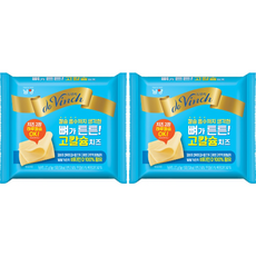 남양 드빈치 뼈가튼튼 고칼슘치즈 15매입(270g) 2개, 270g