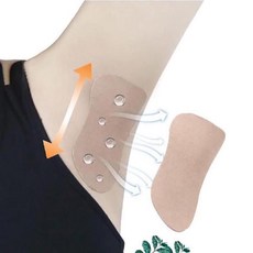 남자 여자 여름 땀 흡수 겨드랑이 겨땀 패드 2세트 roa3+4msE