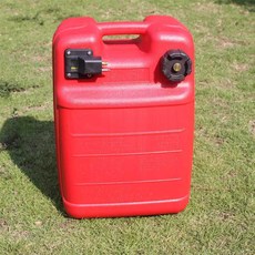 선외기 연료통 보트 배럴 오일 연료 탱크 선박 호스, 2. 24L 연료탱크, 24L 연료 탱크+두꺼워진 오일 파이프, 1개
