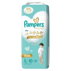 Pampers 幫寶適 護膚褲型 9-14kg, 40張, 大型(L)
