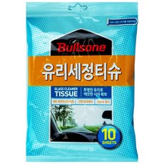 불스원 유리 세정 티슈 10매입(126382), 1개, 10개입