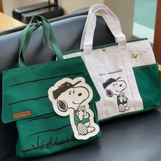 대만 콜라보 snoopy 굿즈 에디션 숄더백 에코백 데일리 가방