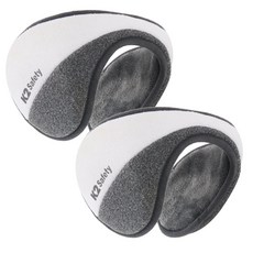 K2 Safety 듀얼 방한 귀마개, 화이트그레이, 2개