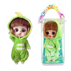 LUOLIFEN ANIMAL DOLL 換裝娃娃, 1個, 可愛潮娃（豆豆龍）13cm