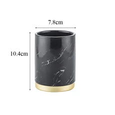 수지 욕실 액세서리 홈 워시 세트 욕실 5 종 세트 로션 병 입 컵 칫솔 홀더 비누 접시 화장실 브러쉬, Mouth cup