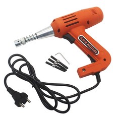 전동가죽펀칭기 의류 프레스 구멍뚫기 천공기 공예도구 가죽공예 작업공구 공방용품, 1개